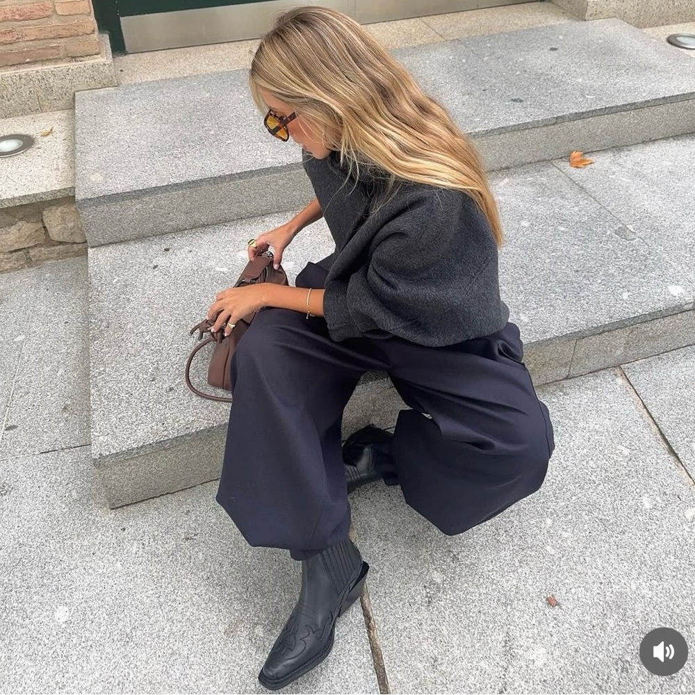 TREND NEW ! ZARA  PLEATED  CARGO PANTS 
🚨FIRM PRICE NO DISCOUNT ON THIS PANTS - Picture 3 of 16